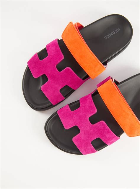 sandales orange hermes|hermes sandals for women.